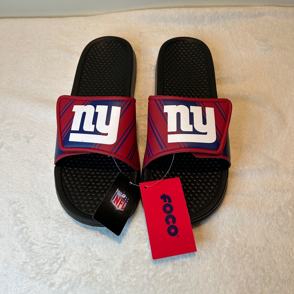 FOCO NFL NY Giants sandals